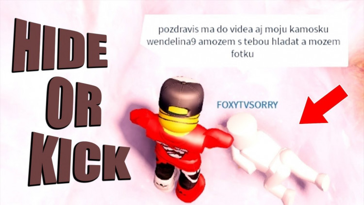 Roblox Hide Or Kick Youtuberi Tv - videa roblox