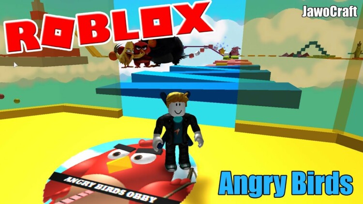 Angry Birds Roblox 6 Jawocraft Sk Cz Youtuberi Tv - angry birds in roblox roblox angry birds obby